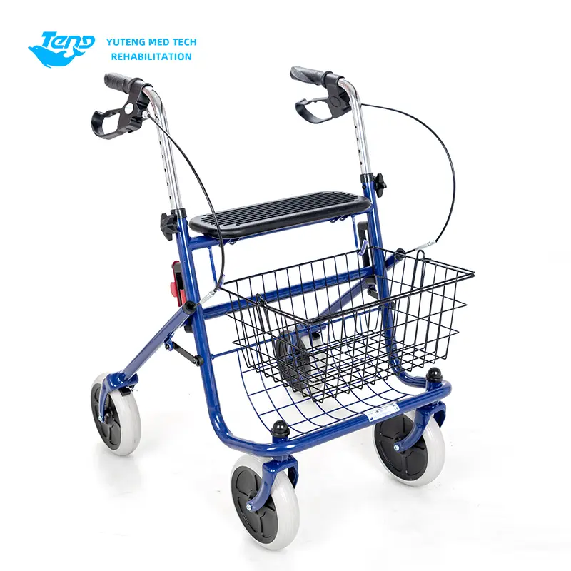 Rollator Walker ກັບກະຕ່າ